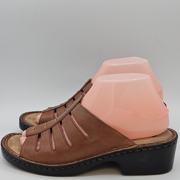 Dr Scholls Michelle 1.75" heel slipon open toe sandals size 7 - Picture 14 of 16